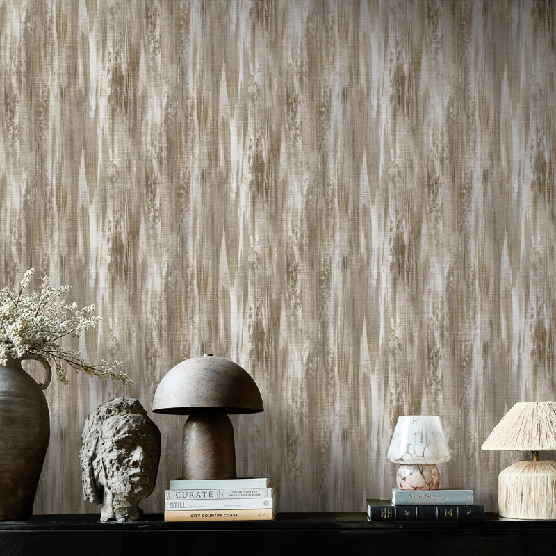 Wanderlust Ink Wallpaper, Oyster
