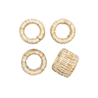 Kikori napkin rings (set of 4)