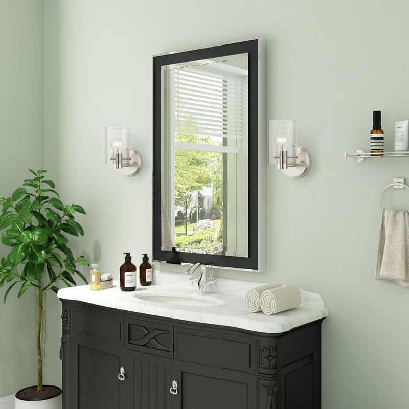 Rosia Wall Sconce, Brushed Nickel