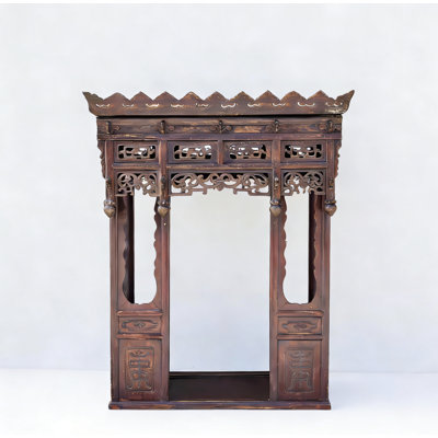 Early 19th Century Hand-Carved Altar Shrine