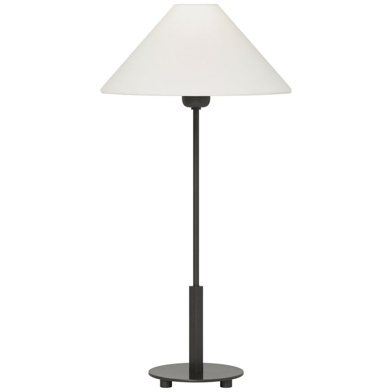 J. Randall Powers Hackney Table Lamp, Bronze, Fabric
