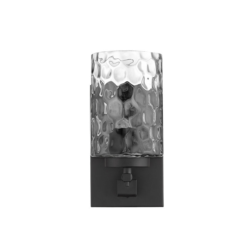 Livvy Armed Sconce, Matte Black