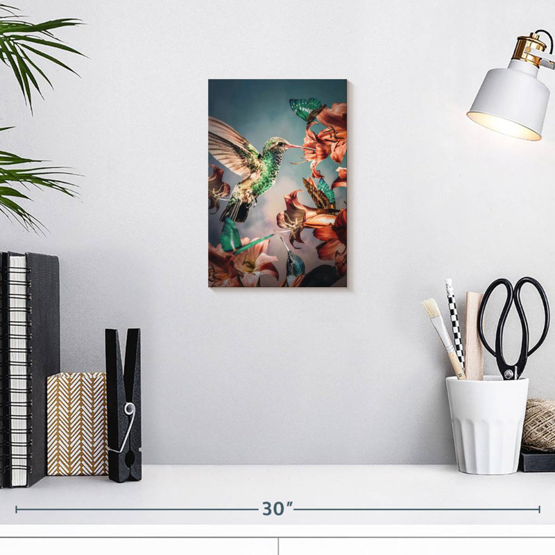 Colibris de jardin Brampt, H 12 po x l 8 po