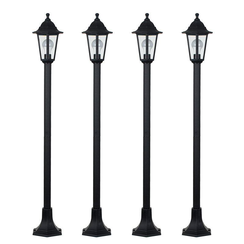 Mieka Transparent Lamp Post (Full), Yes