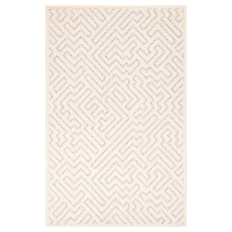 Tapis à formes géométriques, Rectangle 6 pi 7 po x 9 pi 2 po