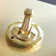 Satin Brass 2 Gang 13A DP Ingot Twin Double Switched Plug Socket