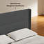 Lit plateforme à oreilles Bettyjean: structure en bois et métal + rangement sous le lit-65479668-16993222