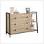 Commode, finition brune