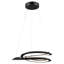  Luminaire suspendu 24 W DEL noir