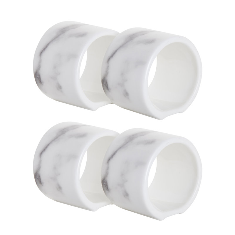 Villa Bianca Bone China Napkin Rings