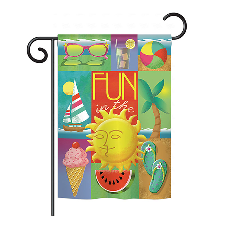 Double Sided Polyester, 18.5" H x 13" W
