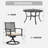 Deeana 6-Person Round Patio Dining Set