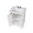 Maybin 24'' Single Bathroom Vanity with Resin Top-921268678
