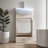 18'’ Danube Mini Free-standing Single Door Single Bathroom Vanity Set