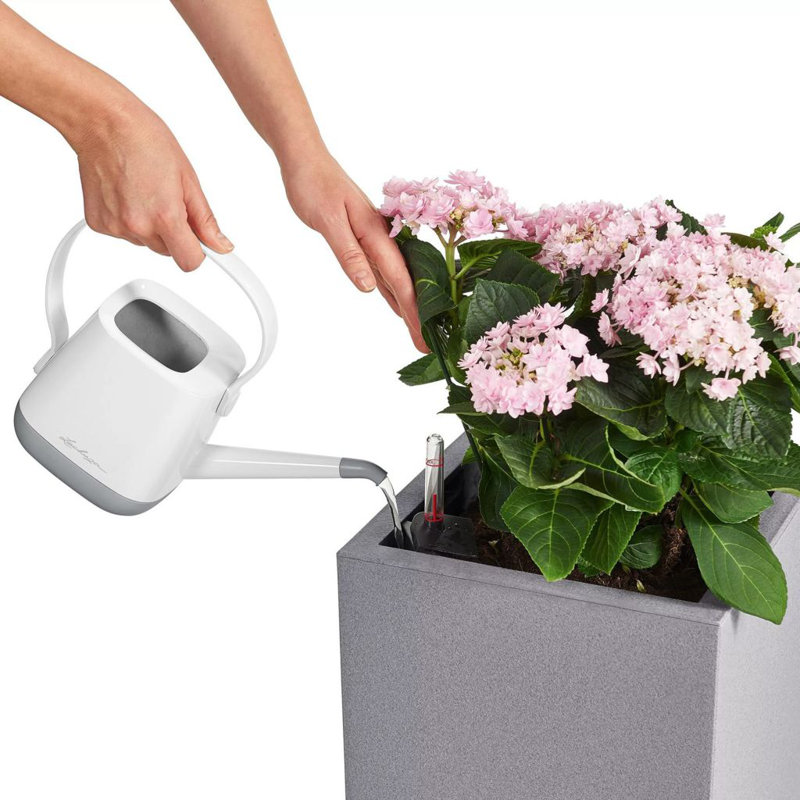 Lechuza Planter Canto Color Square 40 All-In-One, Grey