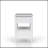 Open Nightstand With 2 Drawers-500329413