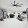 Jamii-Leigh Large Indoor/Covered Outdoor Modern Ceiling Fan with Led Lights and Remote, 6-Speed, Reversible Quiet DC Motor, Timer, 8-ABS-Blade