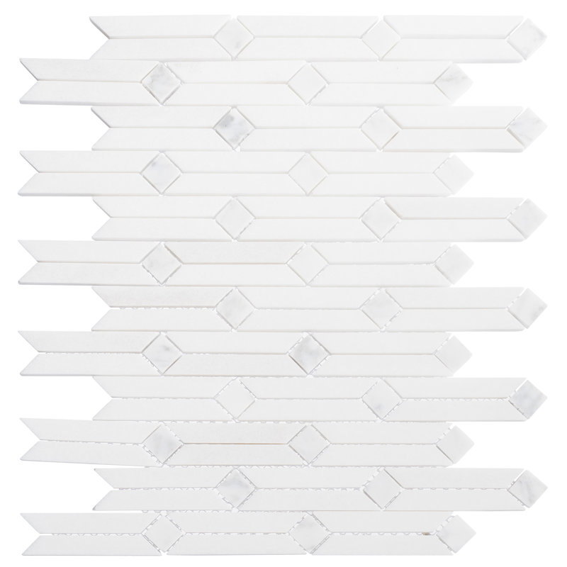 Wonder Natural Stone Diamond Pattern Kitchen Backsplash, Bathroom, Shower Wall, Wall and Floor Tile, Flash