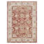 Tapis cramoisi rétro avec frange Elysium-753702146