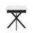 Extendable Dining Table Black With Grey Desktop-370463819