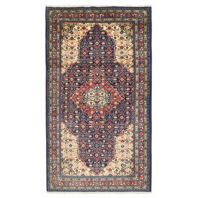 Kayseri Vintage  Navy Rug 3'3 x 5'7