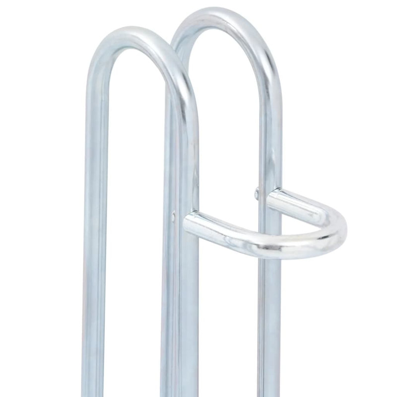 Support pour vélo Wildon Home® pour 2 vélos sur pied en acier galvanisé