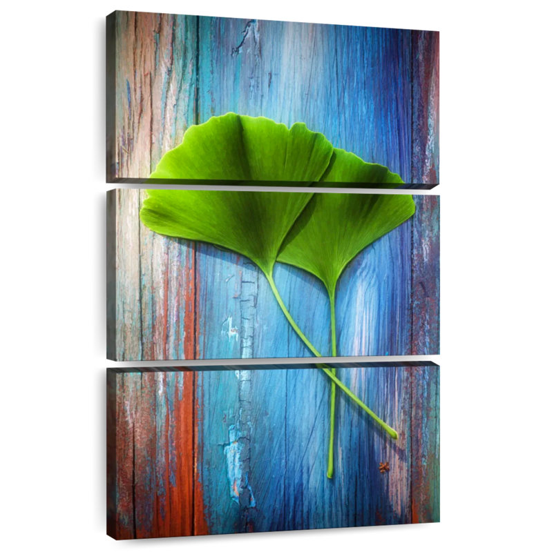 Harnek Gingko Green Leaves, 74'' H x 48'' W