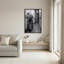 Art mural en toile noir et blanc-133482793
