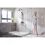 Base de douche en verre de couleur unie SMC avec finition en verre 6034