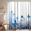 Rideau de douche Blue Hydrangeas-2029702390