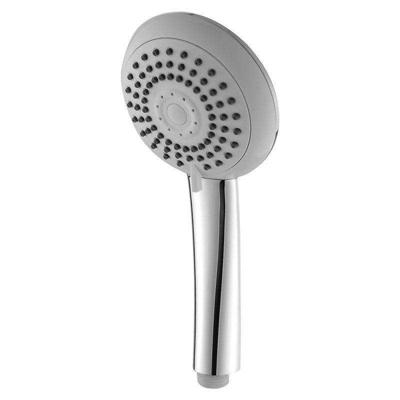 Keyse Handheld Shower Head, Chrome/White