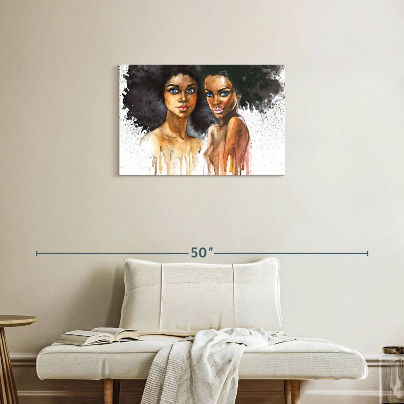 Portrait de femme Leisha, H 20 po x l 30 po