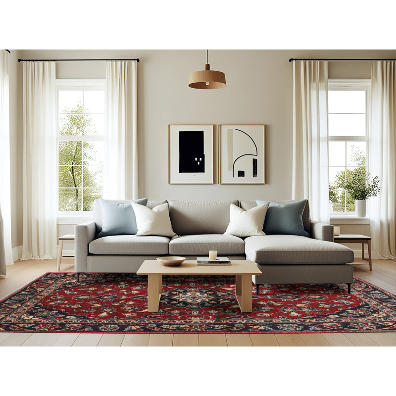 Wais Oriental Indoor Rug, Rectangle 6' x 9'