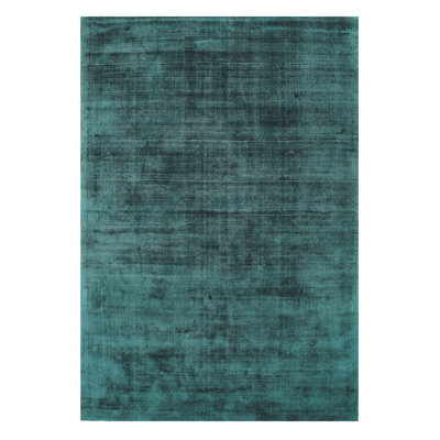 Nareg Hand Tufted Teal Rug