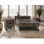 Table basse 4 tiroirs, 1 tablette