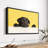 Cute Black Lab Canvas Print-1979612816