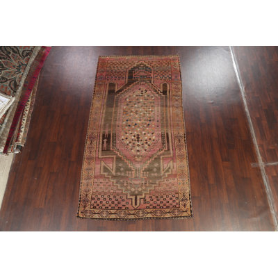 Muheeb One-of-a-Kind Area Rug Brown