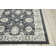 Tapis oriental gris anthracite Lamarche