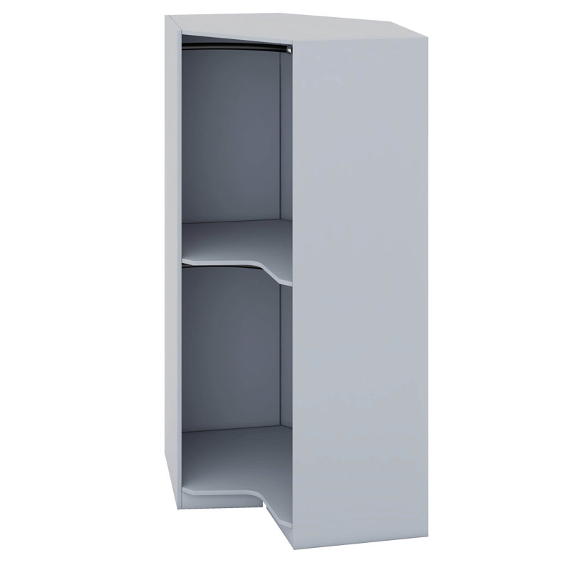  Garde-robe de coin Imaya Polygon, Gris