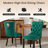 Modern Velvet Tufted Solid Wood Kitchen Chairs Upholstered Dining Chairs Set of 4-1596728934-1596728941