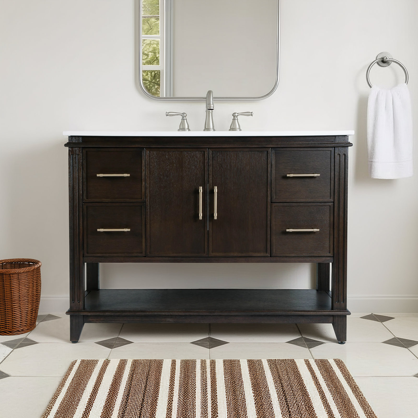 Elvie 48" Eucalyptus Single Bathroom Vanity
