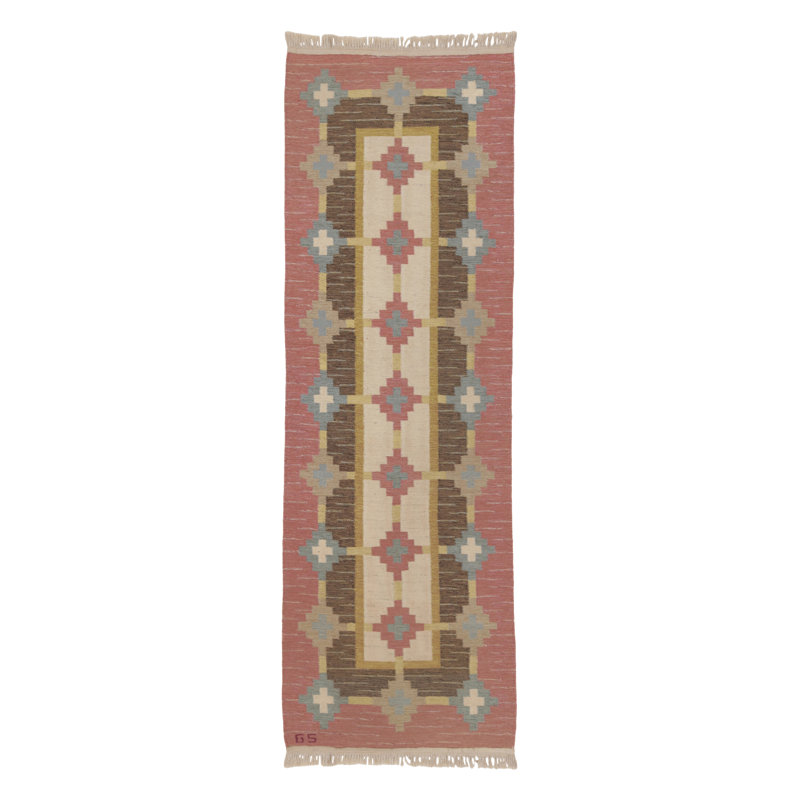 Cotton and Wool Area Rug