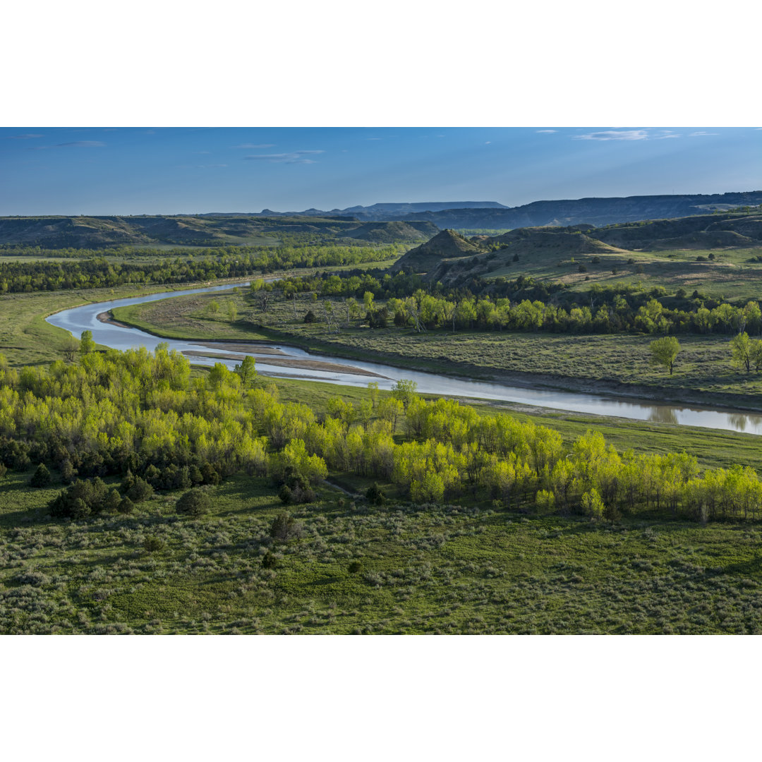 Little Missouri River von Nels Kilpela - Druck