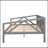Full Size Daybed, Wood Slat Support, Gray