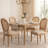 French Country Cane Dining Chairs Set-1840996351