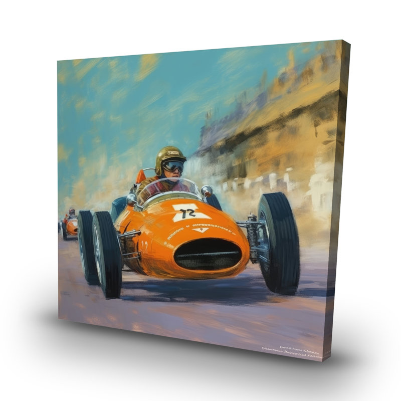 Overtaking - 32"x32" art on canvas