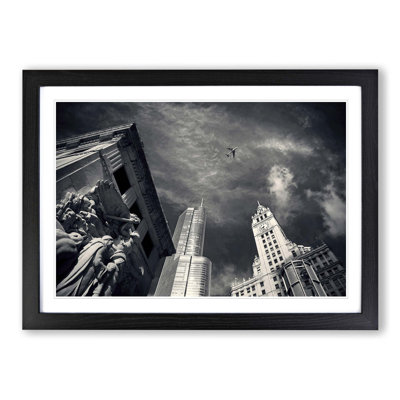 Chicago USA Framed Photographic - Framed Print
