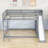 Jimmie Full over Full Wood Bunk Bed with Ladder, Slide and Shelves-951167944