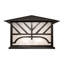 37" Square Seneca Chevron Mission Pier Mount