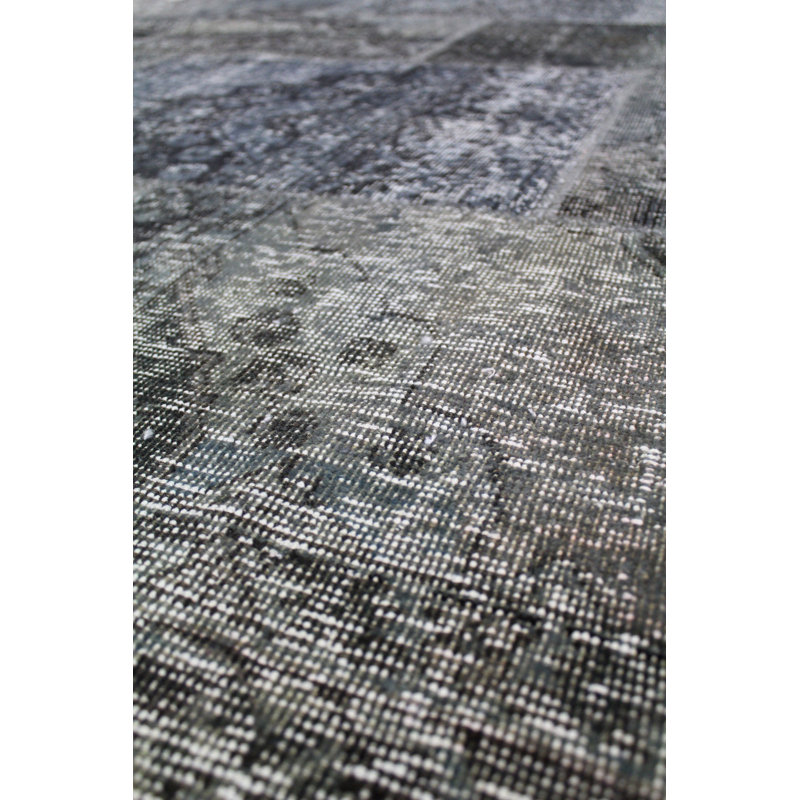 Overdye One-of-a-Kind Rectangle 7'11" X 9'11" Wool Area Rug in